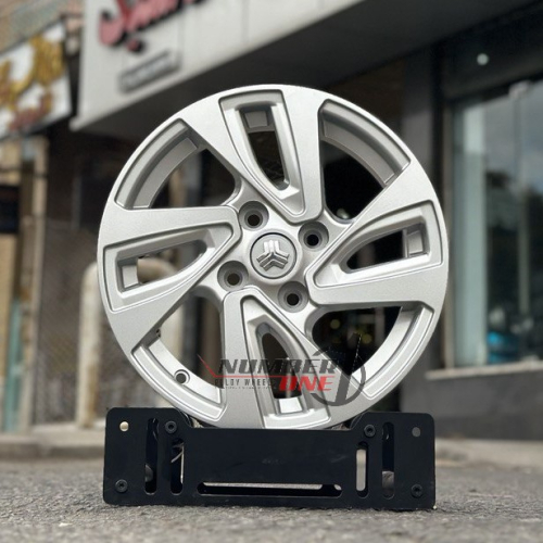 رینگ-فابریک-ساینا-طرح-النترا-سایز-14-نقره-ای-نیریز-تصویر-1